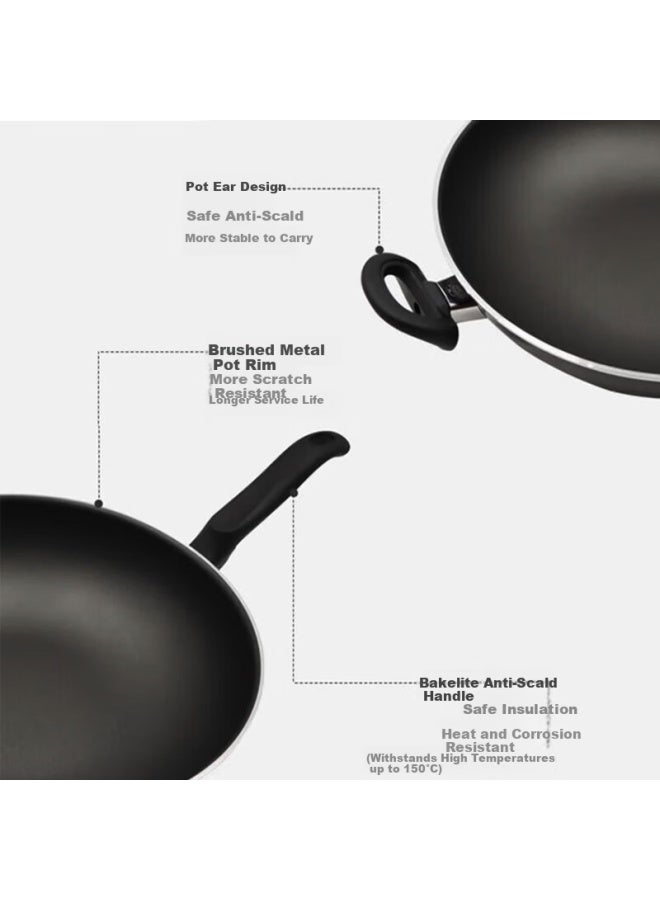Ballarini Non-stick Frying Pan 32cm Gas Stove Compatible Italian Imported Florence Wok - Image 4