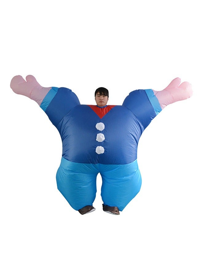 Loquat Sailor Role Play Inflatable Costume,Sea Man Hilarious Performance Inflatable Costume,Equipped With a Air Pump,For Parties Festivals and Cosplay Games - Image 5