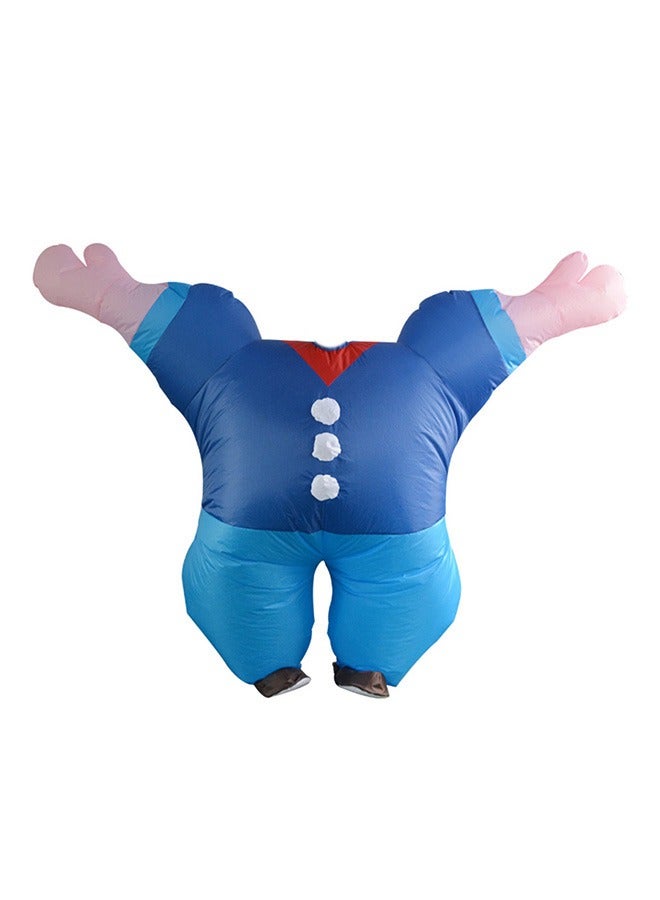 Loquat Sailor Role Play Inflatable Costume,Sea Man Hilarious Performance Inflatable Costume,Equipped With a Air Pump,For Parties Festivals and Cosplay Games - Image 2