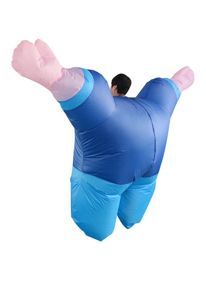 Loquat Sailor Role Play Inflatable Costume,Sea Man Hilarious Performance Inflatable Costume,Equipped With a Air Pump,For Parties Festivals and Cosplay Games - Image 4