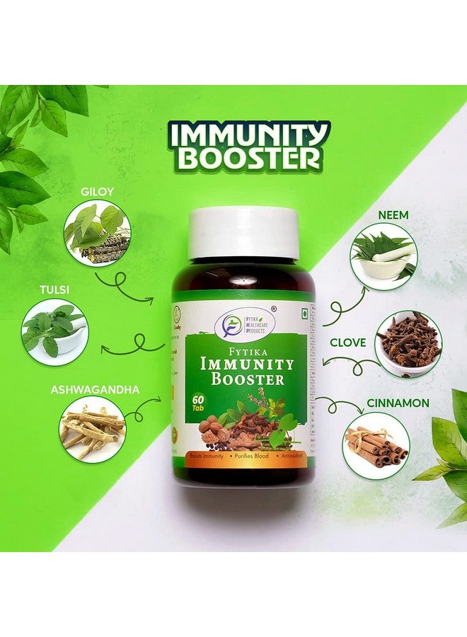 FYTIKA أقراص فيتيكا لتعزيز المناعة للبالغين | مكمل طبيعي لتعزيز جهاز المناعة (60 قرص) - Image 4