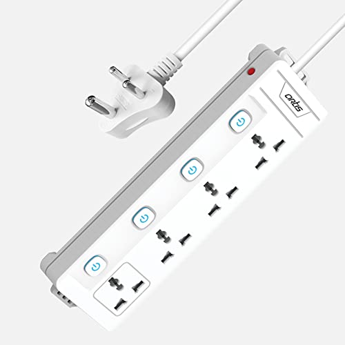 Artis AR-4MS 4 Universal Sockets with Multi Switch Surge Protector - Image 1