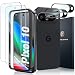 LK 2 Pack for Google Pixel 10 Screen Protector with 2 Pack Camera Lens Protector New Version Support Fingerprint Unlock HD 9H Tempered Glass Screen for Pixel 10 AntiScratch Bubble Free - Image 2