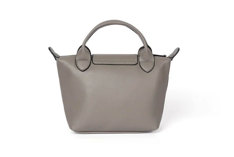 Cuple Smooth faux leather closed-up handbag
