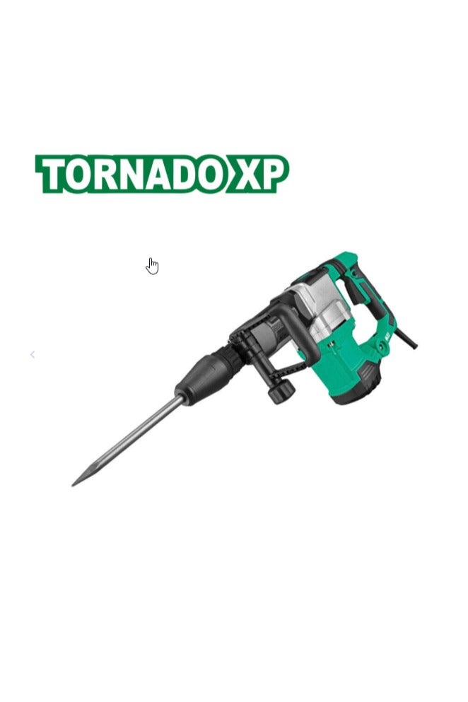 همر تكسير تورنادو 1500 واط – قوة 20 جول وسرعة 2600 دورة/دقيقة لأعمال البناء الشاقة