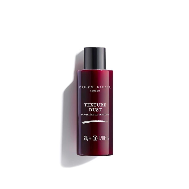 Daimon Barber Matte Texture Dust Mens Hair Styling Powder for A Natural Matte Finish With Added Volume and Texture Ideal for Fine Thinning Hair 20g