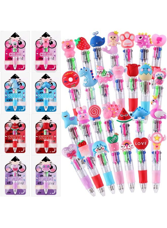 Vellibring 30pcs Valentine's Day Multicolor Ballpoint Pens - Image 1