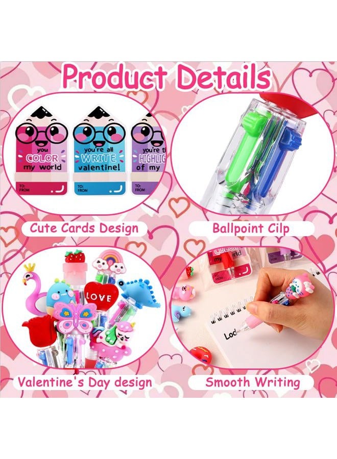 Vellibring 30pcs Valentine's Day Multicolor Ballpoint Pens - Image 3