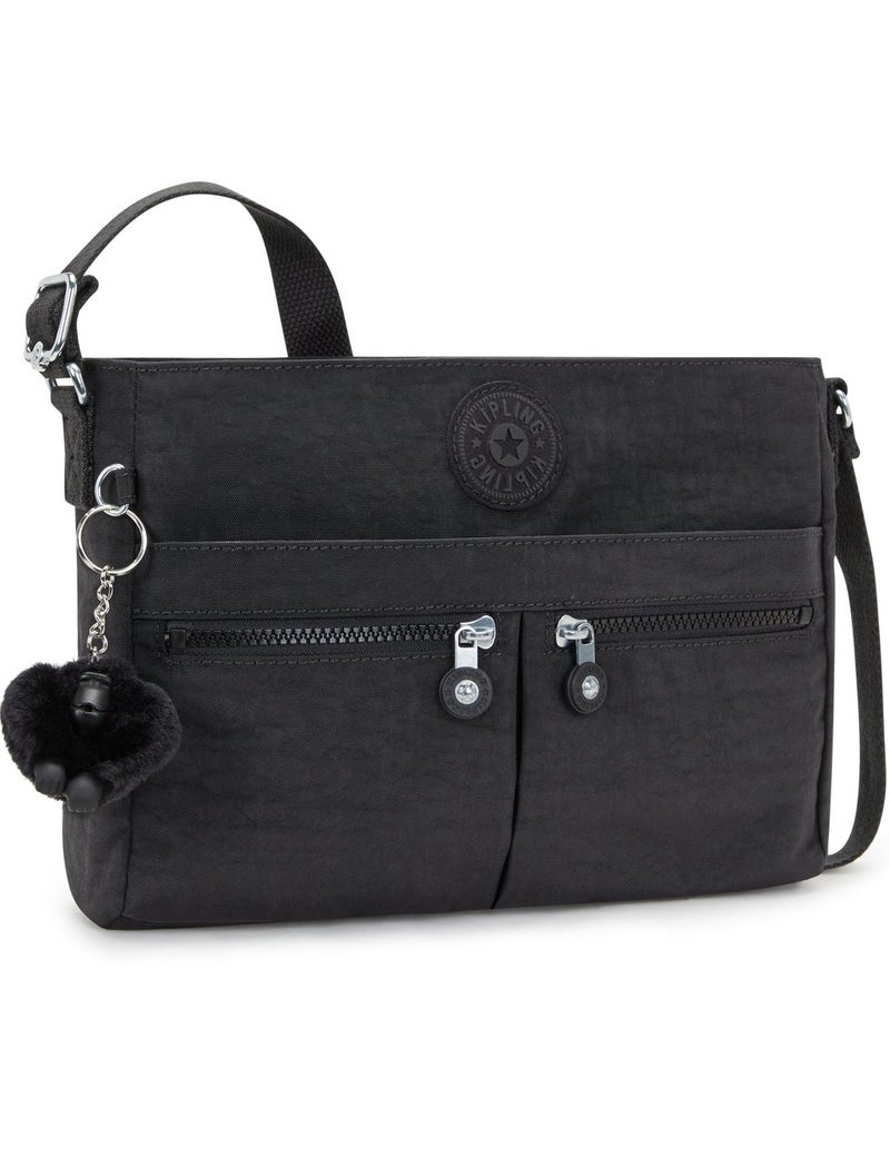 kipling New Angie Small Female Crossbody - Black Noir - Image 5