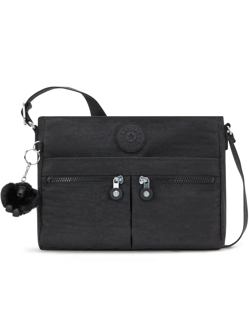 kipling New Angie Small Female Crossbody - Black Noir