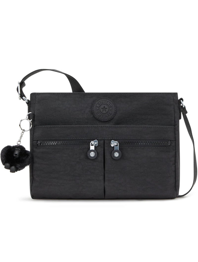 kipling New Angie Small Female Crossbody - Black Noir - Image 1