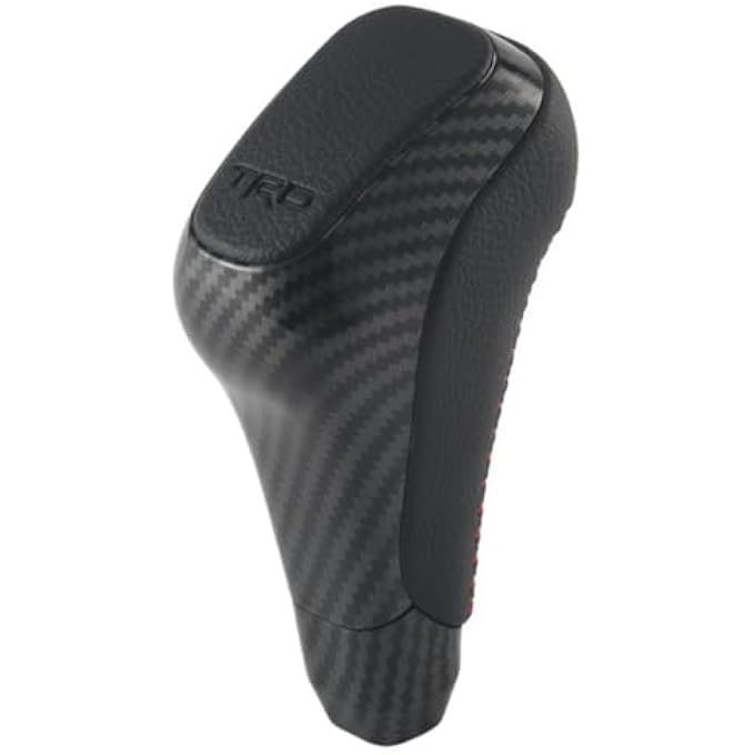 rayihni Carbon Fiber Style Automatic Gear Shift Knob Fit for Toyota 4Runner TRD Pro 20102021  Tundra TRD Pro 20072021 Replace PTR573414102 PTR5734141 - Image 1