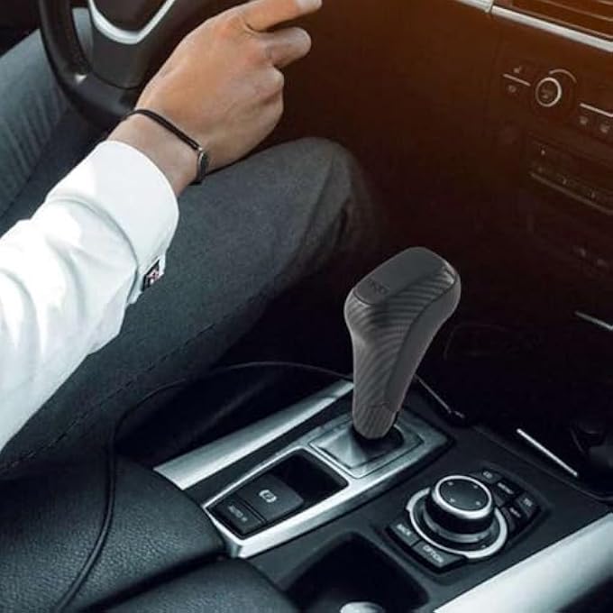 rayihni Carbon Fiber Style Automatic Gear Shift Knob Fit for Toyota 4Runner TRD Pro 20102021  Tundra TRD Pro 20072021 Replace PTR573414102 PTR5734141 - Image 4