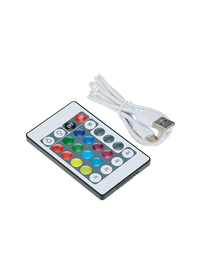 The Bros LED night light, bedside table lamp for baby kids room bedroom outdoor, dimmable eye caring desk lamp with color changing touch senor remote control USB rechargeable - Image 5