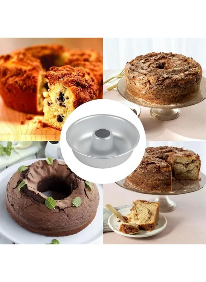 1pc Non Stick 9 Inch Round Aluminum Cake Pan Durable Baking Mold For Oven Use - Image 2