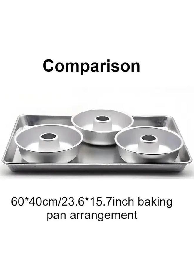 1pc Non Stick 9 Inch Round Aluminum Cake Pan Durable Baking Mold For Oven Use - Image 4