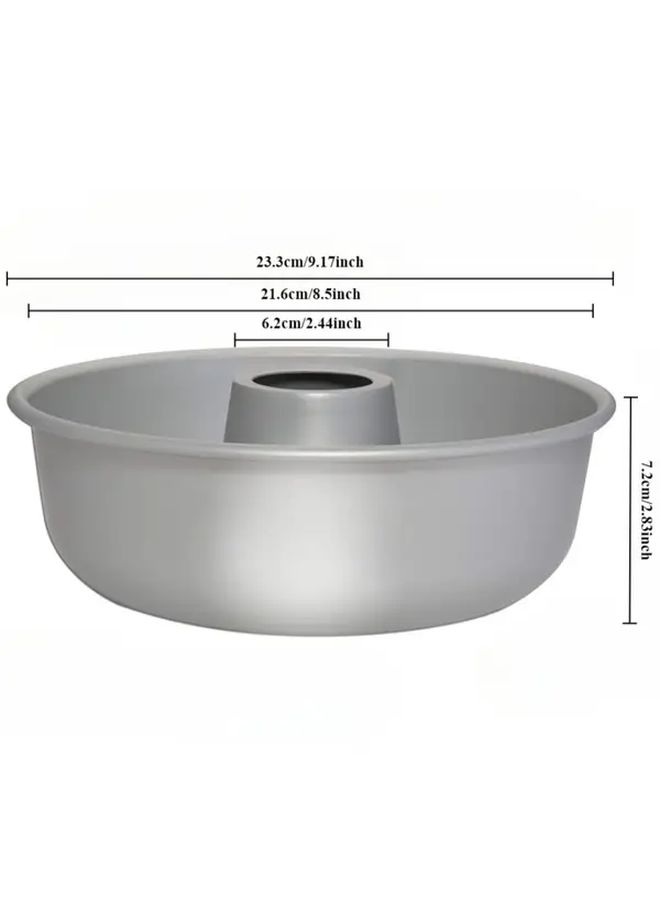 1pc Non Stick 9 Inch Round Aluminum Cake Pan Durable Baking Mold For Oven Use - Image 3