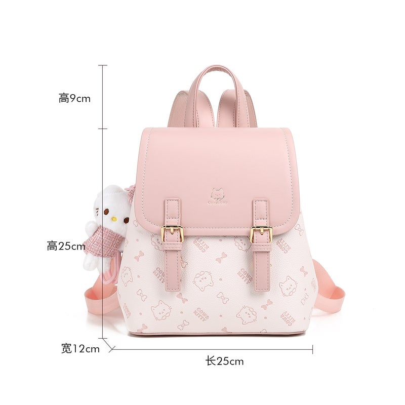 Printed PU Crossbody Bag for Women - Image 2