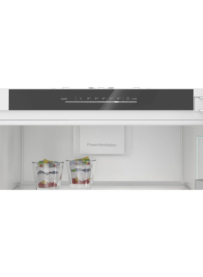 Siemens Built-In Fridge iQ500, Larder Refrigerator, 321L Gross / 310 L Net Capacity, Made in Germany, KI81RAFD0M KI81RAFD0M white--3 years warranty KI81RAFD0M white - Image 3