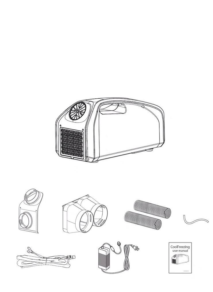 Cooler - Camping  Air Conditioner Portable Tent Air Conditioner Cooler  3 Level Fan For Summer - Image 1
