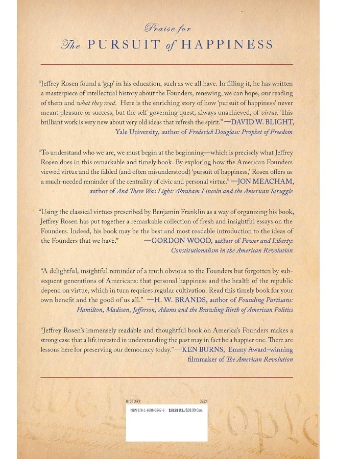 The Pursuit of Happiness: How Classical Writers on Virtue Inspired the Lives of the Founders and Defined America  - Image 2