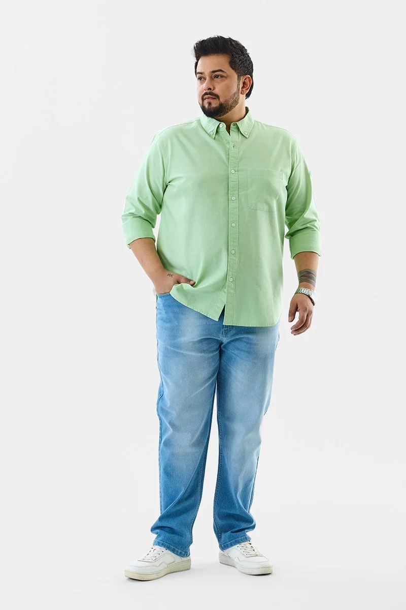 SNITCH 100% Cotton Regular Fit Plus Size Shirt