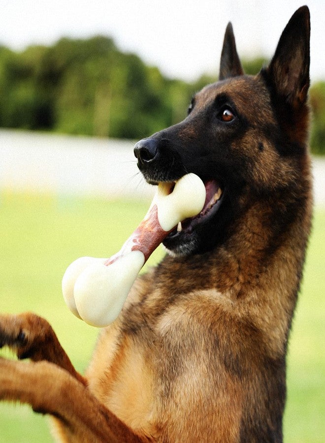 Tikaton Indestructible Dog Chew Toys for Aggressive Chewers, Beef Flavor Durable Dog Teething Chew Toys Bones for Large/Medium/Small Puppies - Image 5