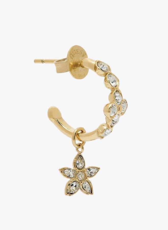 GUESS Crystal Flowers Earrings Set - Image 4