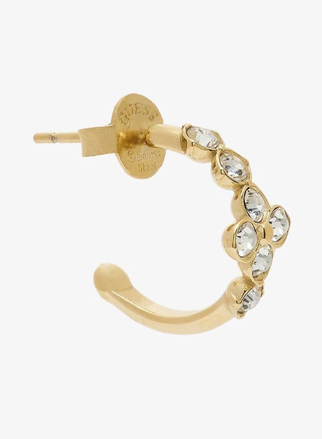 GUESS Crystal Flowers Earrings Set - Image 3