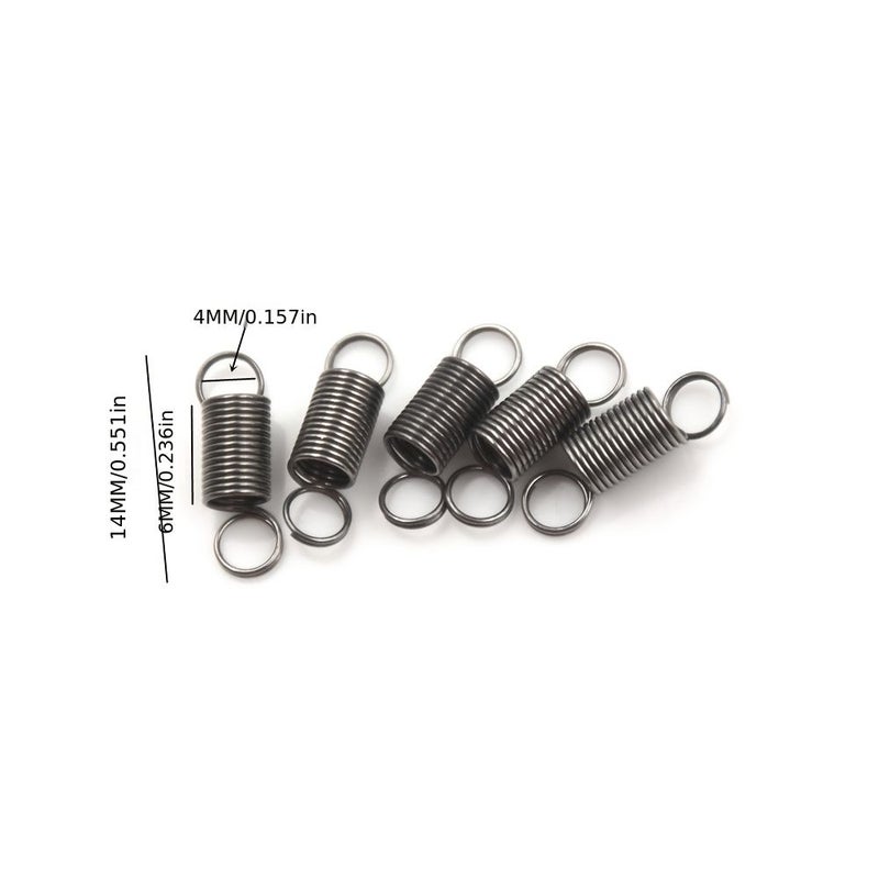 10pcs Stainless Steel Small Tension Spring Hook for Diy Toy Repair - Image 3