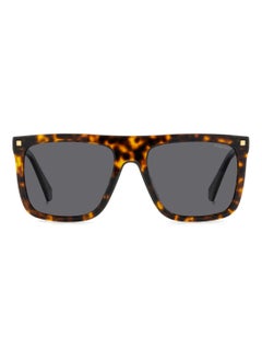 Polaroid Men's Polarized Rectangular Shape Acetate Sunglasses PLD 4166/S/X GREY 46 - Lens Size: 46.1 Mm - Hvn  - Image 3