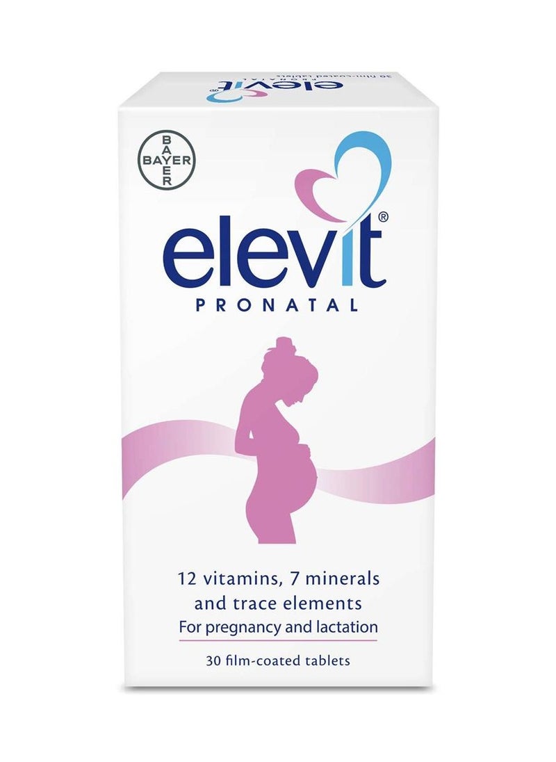 BAYER Elevit Pronatal 30 Tablets  - Image 1