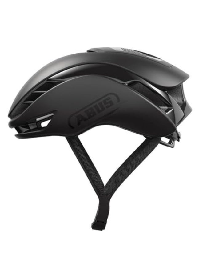 ABUS Gamechanger 2.0 Aero Road Bike Helmet – Lightweight Road Cycling Helmet – High-Performance Helmet for Men & Women - Velvet Black, Large - Image 1