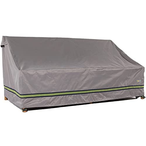 Duck Covers Soteria Waterproof 54 Inch Patio Loveseat Cover, Patio Bench Cover - Image 1