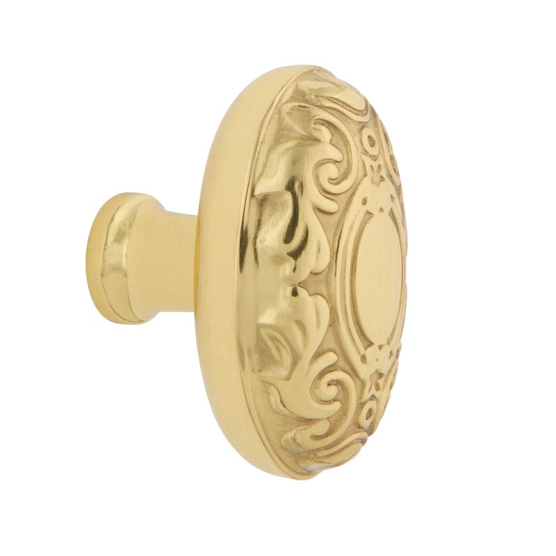 Nostalgic Warehouse Victorian Brass 1 34 Cabinet Knob in Polished Brass