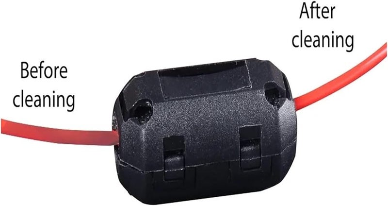 8 قطع من ملحقات طابعة ثلاثية الأبعاد: منظف خيوط الطباعة، مرشح إزالة الغبار، كتل رغوية تنظيف. - Image 4