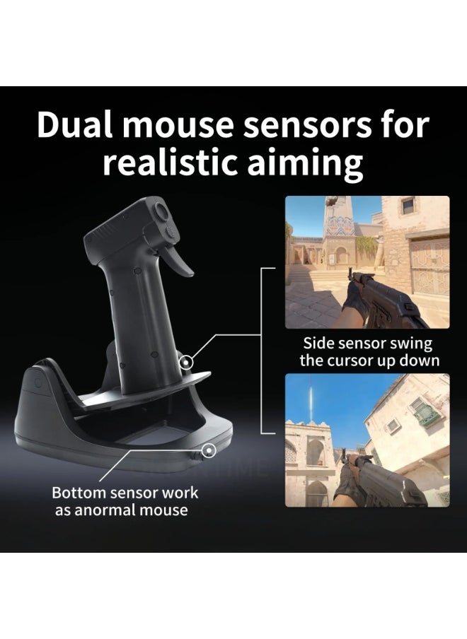 Gaming Mouse FPS Game  L24 Vertical Handle Wired Peripheral Computer Custom Game Accessories Shooting Mouse