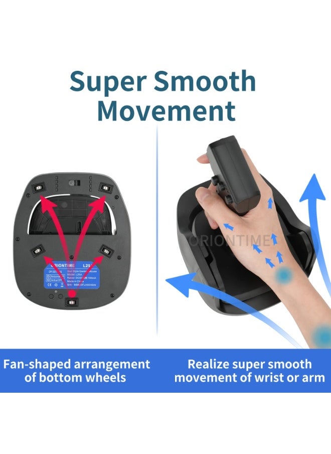 Gaming Mouse FPS Game  L24 Vertical Handle Wired Peripheral Computer Custom Game Accessories Shooting Mouse