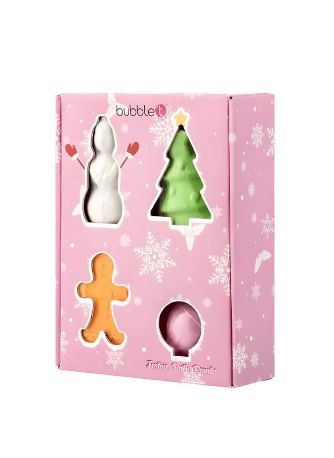 بابل تي كوزميتيكس Noveltea Festive Bath Bomb Gift Set