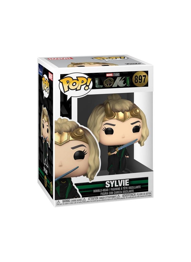 Funko Funko Pop Marvel: Loki - Sylvie Vinyl Bobblehead - Collectable Vinyl Figure - Gift Idea - Official Merchandise - Toys for Kids & Adults - Superheroes Fans - Model Figure for Collectors and Display  - Image 1