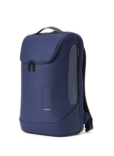 MOKOBARA The Transit Backpack 2.0 Premium Nylon 15.6" 30L Unisex Laptop Bag with Luggage Sleeve (Blue)