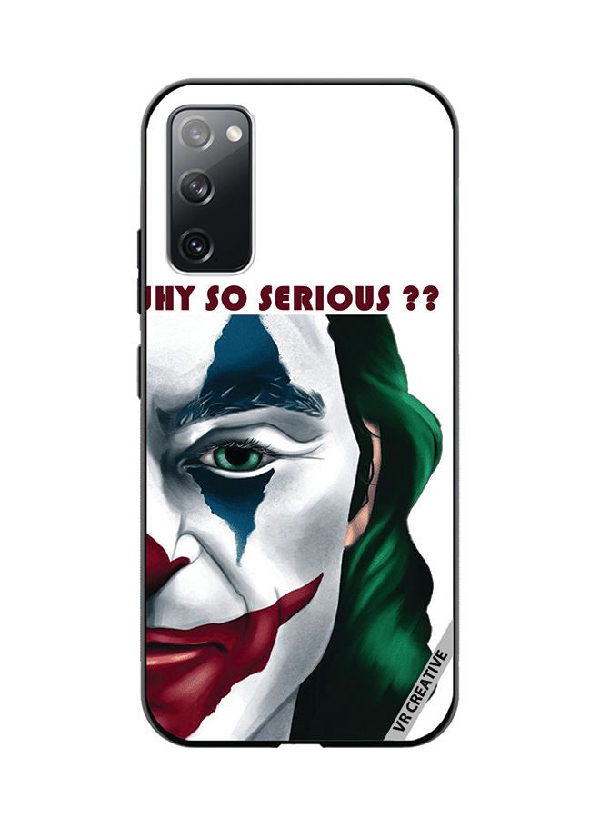 VR CREATIVE Protective Case Cover For Samsung Galaxy S20 FE 5G Joker Design Multicolour - Image 1