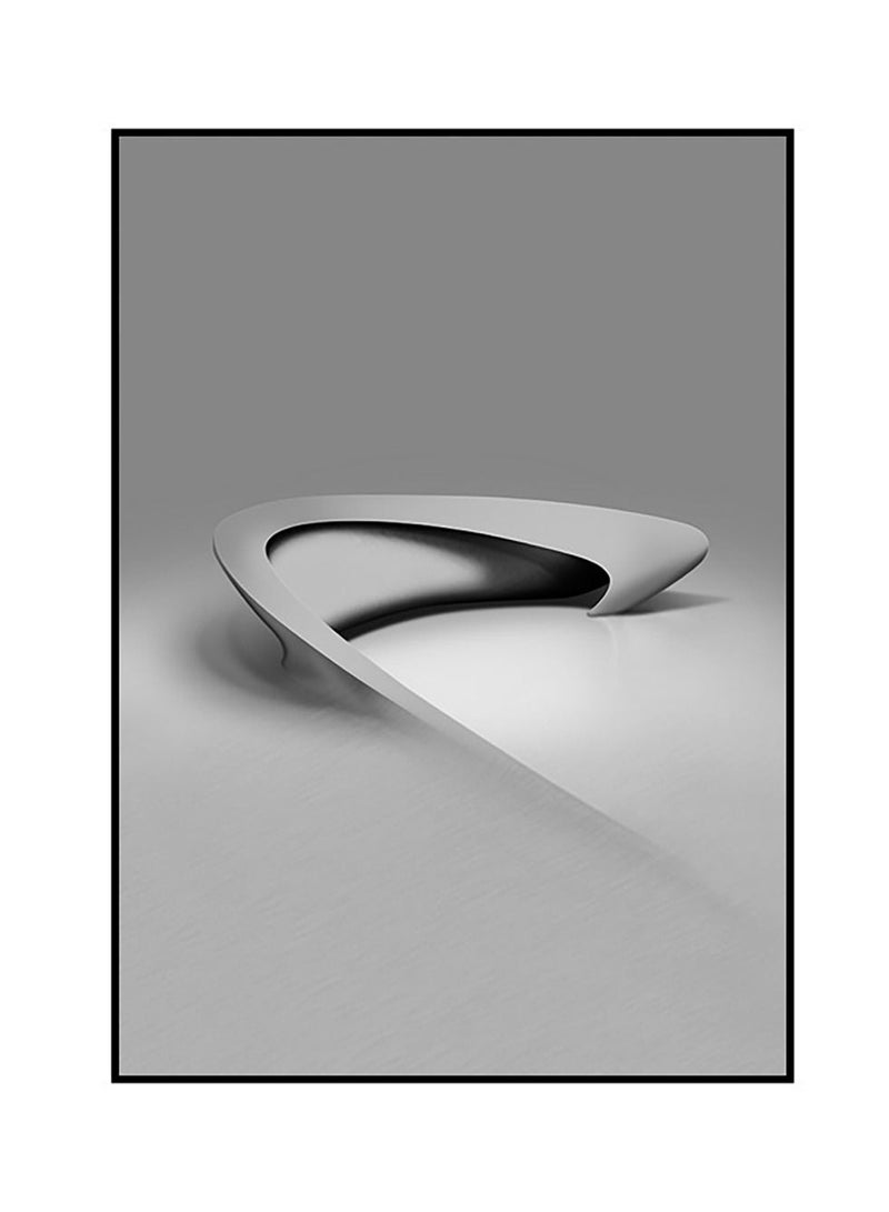 Merry Moments Modern Minimalist Abstract Canvas Paintings Sketch Poster Print Wall Art Pictures for Living Room Bedroom Home Decor with Black Frame 50X70Cm Type A  - Image 2