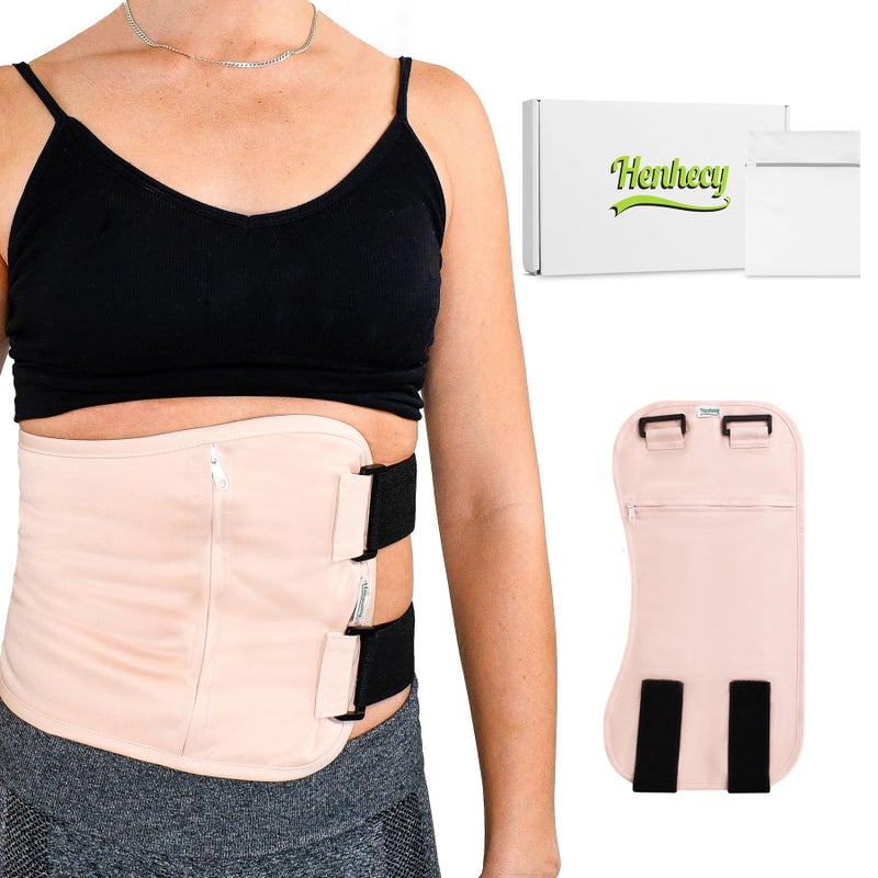 Castor Oil Pack Compress Castor Oil Wrap for Liver Detox and Cleansing with Extra Pouch for Ice or Heating Pad Soft Cotton Reusable and MessFree Castor Oil Not Included