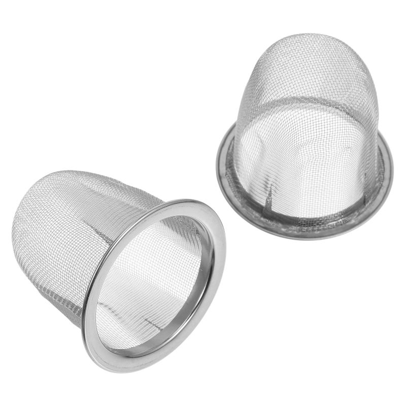 Stainless Steel Fine Mesh Tea Filter Infuser 4.92 Inch Diameter Loose Leaf Strainer - Image 2