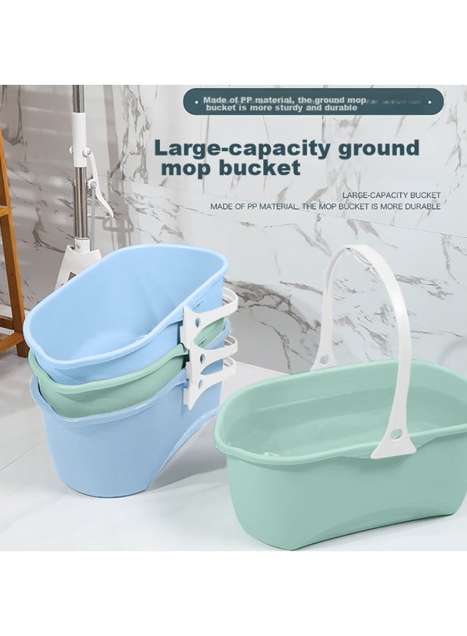 MR. Mr Mop Bucket, 15l Rectangular Mop Bucket, No-hand Plastic Water Bucket, Portable Large-capacity Cleaning Bucket - Image 3