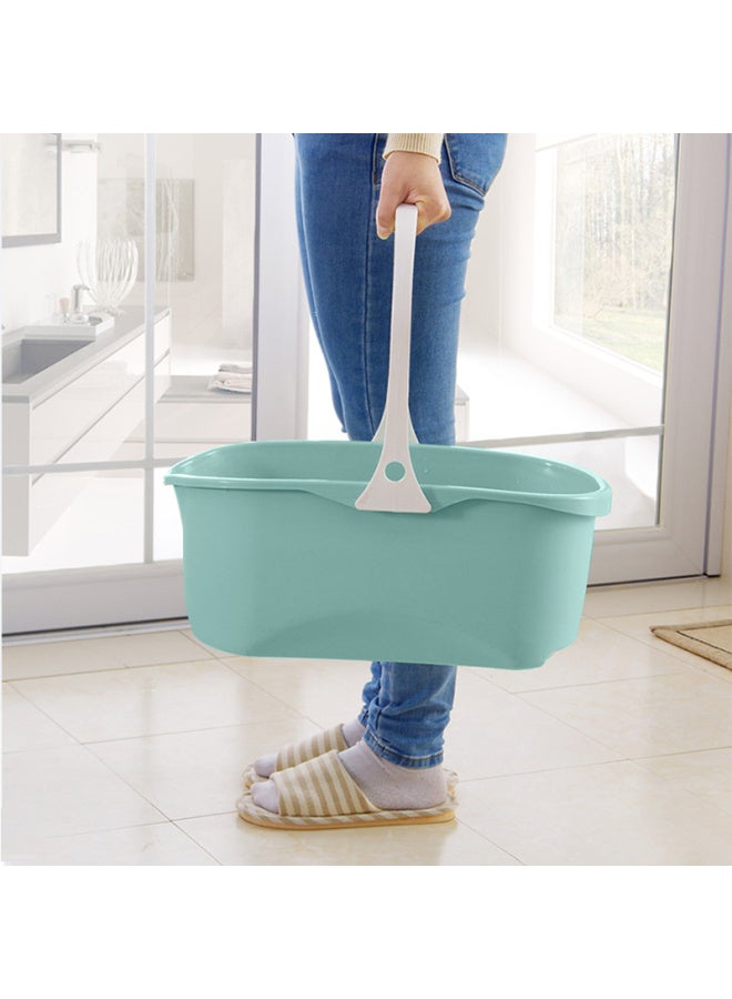 MR. Mr Mop Bucket, 15l Rectangular Mop Bucket, No-hand Plastic Water Bucket, Portable Large-capacity Cleaning Bucket - Image 2