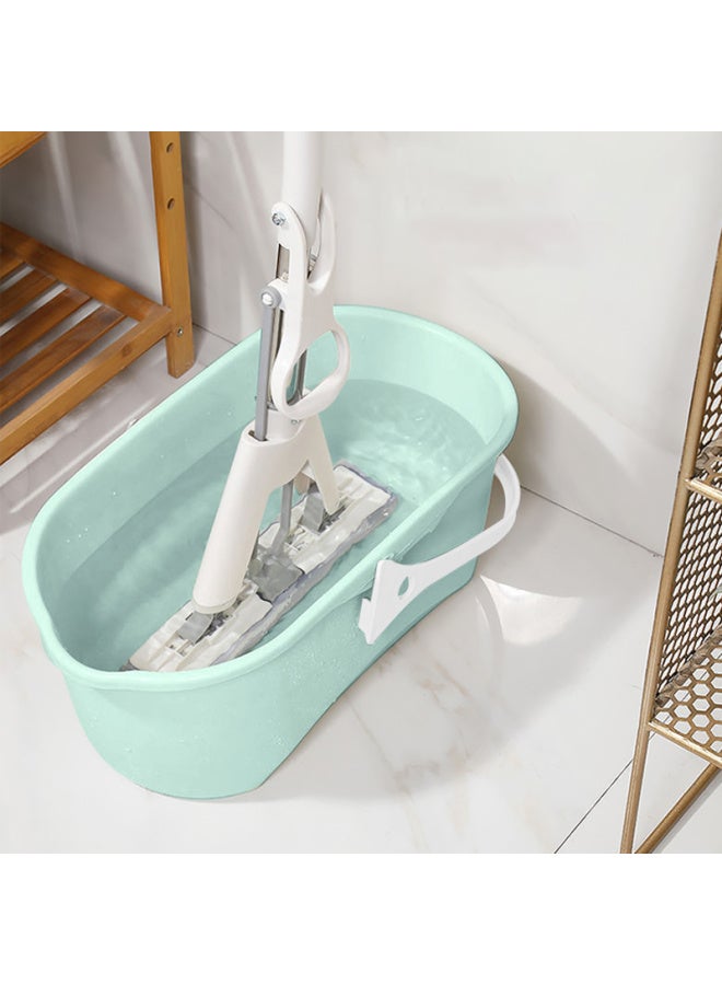 MR. Mr Mop Bucket, 15l Rectangular Mop Bucket, No-hand Plastic Water Bucket, Portable Large-capacity Cleaning Bucket - Image 1