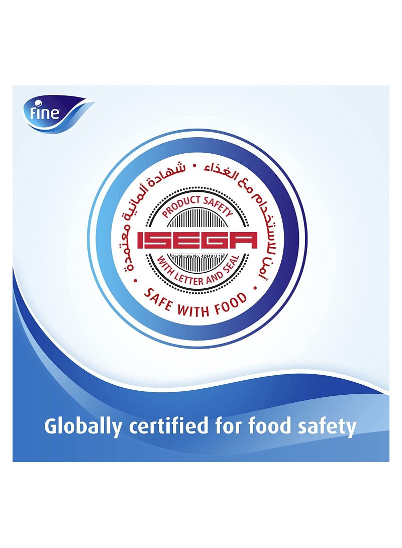 فاين منشفة معقمة مطوية 2X أكثر امتصاصًا 150 ورقة مكونة من 4 طبقات - Image 3