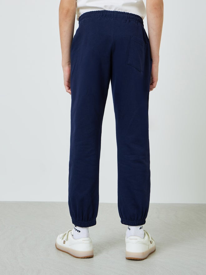 Styli Teen Boys Text Print Cuffed Joggers - Image 4